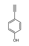 4-乙炔苯酚结构式