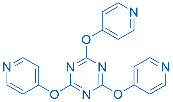 2,4,6-Tris-(pyridin-4-yloxy)-[1,3,5]triazine picture