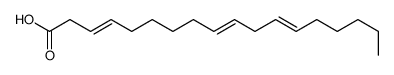 octadeca-3,9,12-trienoic acid Structure