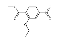 2-ethoxy-4-nitro-benzoic acid methyl ester Structure