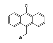 9-(Bromomethyl)-10-chloroanthracene结构式