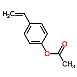 4-Ethenylphenol acetate structure