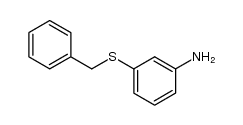 3-(benzylsulfanyl)aniline Structure