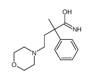 2-methyl-4-morpholin-4-yl-2-phenylbutanamide Structure