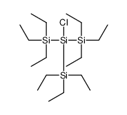 chloro-tris(triethylsilyl)silane Structure
