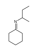 N-Cyclohexylidene-s-butylamine Structure