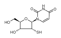 2'-deoxy-2'-mercaptouridine结构式