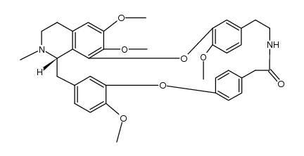 6,7,12,7'-tetramethoxy-2-methyl-1',17'-seco-thalicberan-1'-one Structure