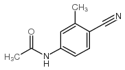 N-(4-Cyano-3-methylphenyl)acetamide Structure