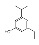 Phenol, 3-ethyl-5-(1-methylethyl)- (9CI) structure