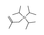 (2-methylallyl )triisopropylsilane Structure