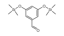 3,5-bis((trimethylsilyl)oxy)benzaldehyde Structure