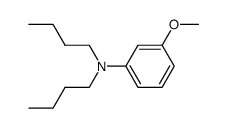 N-(3-methoxyphenyl)-di-n-butylamine结构式