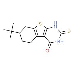 7-tert-butyl-2-sulfanyl-5,6,7,8-tetrahydro[1]benzothieno[2,3-d]pyrimidin-4(3H)-one picture