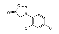 3-(2,4-dichlorophenyl)-5(4H)-isoxazolone结构式