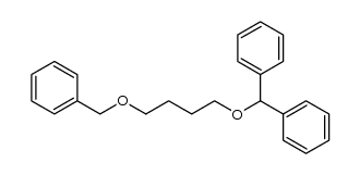 ((4-(benzyloxy)butoxy)methylene)dibenzene Structure