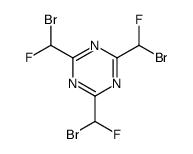 2,4,6-Tris[bromo(fluoro)methyl]-1,3,5-triazine 95结构式