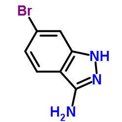 6-溴-1H-吲唑-3-胺结构式