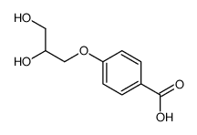 4-(2,3-dihydroxypropoxy)benzoic acid Structure