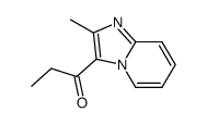 1-(2-methyl-imidazo[1,2-a]pyridin-3-yl)propan-1-one Structure