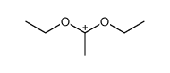 methyldiethoxycarbonium ion结构式