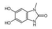 5,6-dihydroxy-1-methyl-1,3-dihydro-benzoimidazol-2-one Structure
