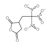 3-(2,2,2-trinitroethyl)oxolane-2,5-dione结构式