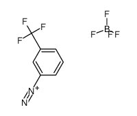 tetrafluoroborate of 3-trifluoromethylbenzenediazonium Structure