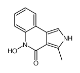 5-hydroxy-3-methyl-2H-pyrrolo[3,4-c]quinolin-4-one结构式