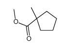 methyl 1-methylcyclopentane-1-carboxylate结构式