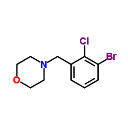 4-(4-Bromo-2-chlorobenzyl)morpholine结构式