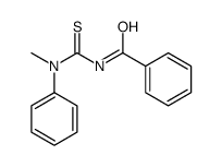 N-[methyl(phenyl)carbamothioyl]benzamide结构式