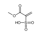 3-methoxy-3-oxoprop-1-ene-2-sulfonic acid结构式