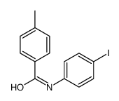 N-(4-Iodophenyl)-4-methylbenzamide Structure