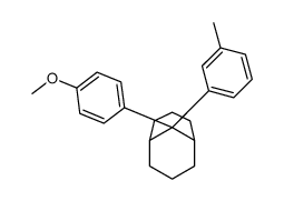 9-(4-methoxyphenyl)-9-(3-methylphenyl)bicyclo[3.3.1]nonane Structure