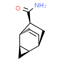 Tricyclo[3.2.2.02,4]non-8-ene-6-carboxamide, (1alpha,2beta,4beta,5alpha,6beta)- (9CI) structure