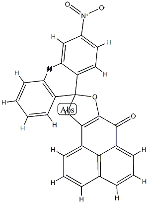 9-(4-Nitrophenyl)-9-phenyl-7H-phenaleno[1,2-d][1,3]dioxol-7-one Structure