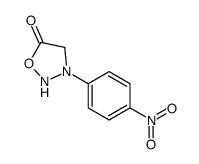 3-(4-Nitrophenyl)-1,2,3-oxadiazolidin-5-one Structure