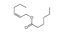 (Z)-hex-2-enyl hexanoate structure