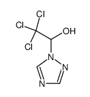 2,2,2-trichloro-1-[1,2,4]triazol-1-yl-ethanol结构式