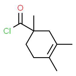 3-Cyclohexene-1-carbonyl chloride, 1,3,4-trimethyl- (9CI)结构式