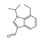 1H-Indole-3-carboxaldehyde,7-ethyl-1-(1-methylethyl)-(9CI) picture