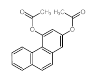 2,4-Phenanthrenediol,2,4-diacetate Structure