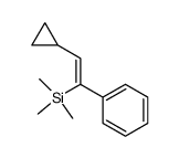 ((Z)-2-Cyclopropyl-1-phenyl-vinyl)-trimethyl-silane Structure