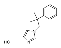 1-(2-Methyl-2-phenyl-propyl)-1H-imidazole; hydrochloride Structure