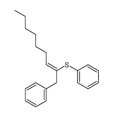 1-phenylnon-2-en-2-ylsulfanylbenzene Structure