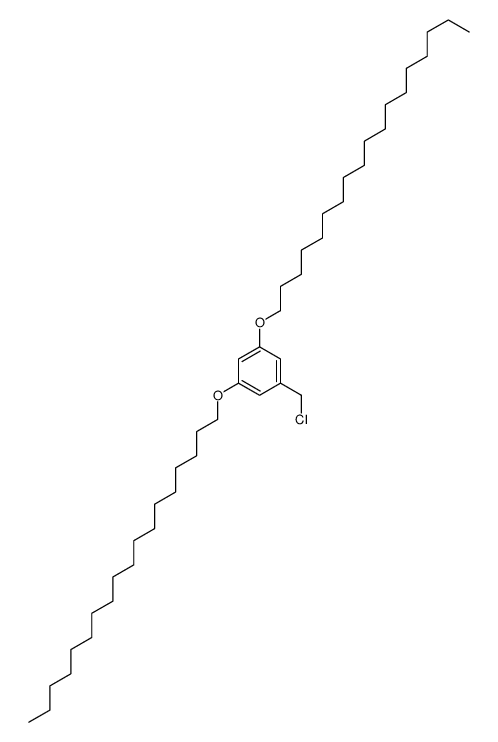 1-(chloromethyl)-3,5-dioctadecoxybenzene结构式