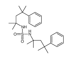 N-[(2,4-dimethyl-4-phenylpentan-2-yl)sulfamoyl]-2,4-dimethyl-4-phenylpentan-2-amine Structure