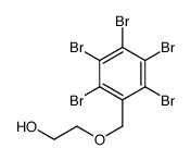 2-[(2,3,4,5,6-pentabromophenyl)methoxy]ethanol结构式