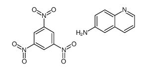 quinolin-6-amine,1,3,5-trinitrobenzene结构式